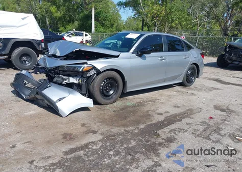 2025 Honda Civic Sport z USA, uszkodzony, nr VIN 2HGFE2F57SH522960